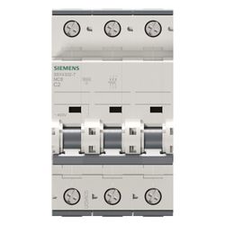 Siemens Leitungsschutzschalter 5SY43027 3-polig Charakteristik C 2A 10kA Einbautiefe ... SIEMENS-5SY43027 4001869181882 (Abb. 1)