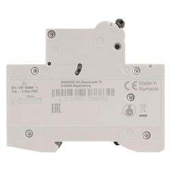 Siemens Leitungsschutzschalter 5SL63066 3-polig B 6A 6kA 400V 3TE... SIEMENS-5SL63066 4001869388830 (Abb. 1)