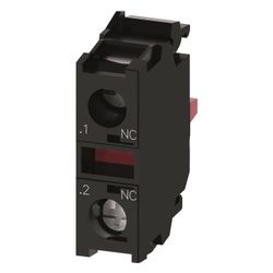 Siemens Kontaktmodul 1Ö Frontbefestigung Schraubanschluss 6A 3SU1400-1AA10-1C... SIEMENS-3SU14001AA101CA0 4011209950887 (Abb. 1)