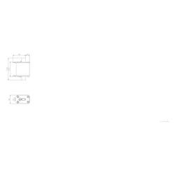 Siemens NH-Sicherungseinsatz NH00 160A 500V AC/250V DC gG mit Kombikennmelder und isol... SIEMENS-3NA6836 4001869071336 (Abb. 1)