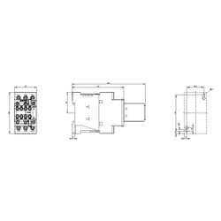 Siemens Leistungsschütz SIRIUS 3RT2026-1BB44-3MA0 11kW 25A 24V DC 3-polig 2S+... SIEMENS-3RT20261BB443MA0 4011209837508 (Abb. 1)