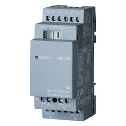 Siemens LOGO! DM8 230R Erweiterungsmodul 4 DE/4 DA Relais 230V 2TE 90x35,5x58... SIEMENS-6ED10551FB000BA2 4034106029494 (Abb. 1)