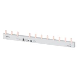 Siemens Stiftsammelschiene 10mm2 3-phasig/N+8xPhase 210mm 12TE 5ST3624... SIEMENS-5ST3624 4001869318400 (Abb. 1)
