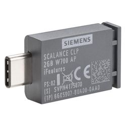 Siemens SCALANCE CLP Wechselmedium 2GB für W700 AP iFeatures 6GK5907-8UA00-0A... SIEMENS-6GK59078UA000AA0 4047622741320 (Abb. 1)