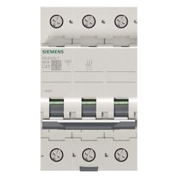 Siemens Leitungsschutzschalter 5SL6325-7 3-polig C 25A 6kA 400V... SIEMENS-5SL63257 4001869388786 (Abb. 1)