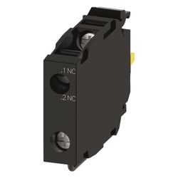 Siemens Kontaktmodul 1 Schließer 1 Öffner Frontbefestigung Schraubanschluss 4... SIEMENS-3SU14001AA101HA0 4011209950993 (Abb. 1)