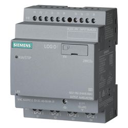 Siemens LOGO! 8.4 24 RCEo Logikmodul 8 DE 4 DA Relaisausgang 10 A AC/DC 90x71... SIEMENS-6ED10522HB080BA2 4034106034467 (Abb. 1)
