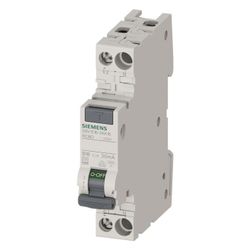 Siemens FI/LS-Schalter 5SV1316-3KK16 1P+N 1TE 6kA Typ F 30mA B16... SIEMENS-5SV13163KK16 4001869558158 (Abb. 1)
