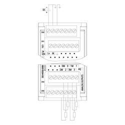 Siemens SIMATIC S7-1200 Analogausgabemodul SM 1232 4AO 14 Bit 45x100x75mm 6ES... SIEMENS-6ES72324HD320XB0 6940408102064 (Abb. 1)