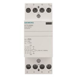 Siemens Insta Schütz 5TT58300 4 Schließer 25A 230V AC 2TE IP20 5TT5830-0... SIEMENS-5TT58300 4001869343969 (Abb. 1)