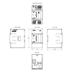 Siemens SIMATIC S7-1200 CPU 1212C AC/DC/Relais kompakt 8 digitale Eingänge 6 ... SIEMENS-6ES72121BG500XB0 4047623412830 (Abb. 1)