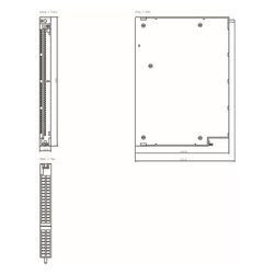 Siemens SIMATIC S7-400 Digitalausgabemodul SM 422 16DA Transistor 2A 25x290x2... SIEMENS-6ES74221BH110AA0 4019169043045 (Abb. 1)