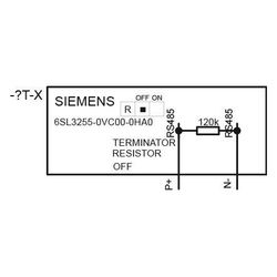 Siemens Sinamics V20 RS485 Abschlusswiderstand 50 Stück 6SL3255-0VC00-0HA0... SIEMENS-6SL32550VC000HA0 4042948665251 (Abb. 1)