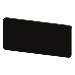 Siemens Bezeichnungsschild 12,5x27mm Schwarz ohne Aufschrift 3SU19000AC160AA0... SIEMENS-3SU19000AC160AA0 4011209969001 (Abb. 1)