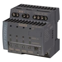 Siemens SITOP PSE200U Selektivitätsmodul 4-kanalig 24VDC 0,5A Schraubanschluss 80... SIEMENS-6EP19612BA11 4025515152651 (Abb. 1)