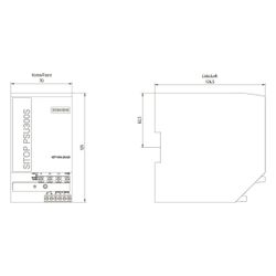 Siemens Stromversorgung SITOP PSU300S 24 V 10 A 240 W 3-phasig Schraubanschluss 7... SIEMENS-6EP14342BA20 4025515154044 (Abb. 1)