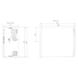 Siemens SITOP PSU6200 Netzgerät 24V 20A 480W 70x135x155mm IP20 6EP3336-7SB00-... SIEMENS-6EP33367SB003AX0 4025515155218 (Abb. 1)