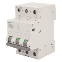 Siemens Leitungsschutzschalter 5SL63066 3-polig B 6A 6kA 400V 3TE... SIEMENS-5SL63066 4001869388830 (Abb. 1)