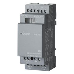 Siemens LOGO!8 DM8 24R Erweiterungsmodul 4DE/4DA Relais 2TE 90x35,5x58mm 6ED1... SIEMENS-6ED10551HB000BA2 4034106029449 (Abb. 1)