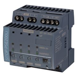 Siemens SITOP PSE200U Selektivitätsmodul 4-kanalig 24VDC 10A Schraubanschluss 80x... SIEMENS-6EP19612BA21 4025515152668 (Abb. 1)