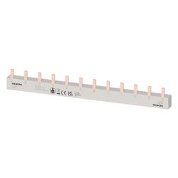 Siemens Stiftsammelschiene 10mm2 4-phasig 12TE 210mm berührungssicher 5ST3622... SIEMENS-5ST3622 4001869318387 (Abb. 1)