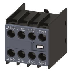 Siemens 3RH29111FB22 Hilfsschalterblock 11U 2S+2Ö S00/S0 front Schraubanschluss... SIEMENS-3RH29111FB22 4011209829435 (Abb. 1)