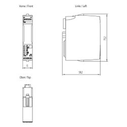 Siemens SIMATIC ET 200SP Digitales Ausgangsmodul DQ 16x 24V DC 0,5A Standard ... SIEMENS-6ES71326BH010BA0 4047623408574 (Abb. 1)