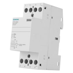 Siemens Insta-Schütz 5TT5030-2 4 Schließer 25A 24V AC/DC 2TE IP20 70mm Einbautiefe... SIEMENS-5TT50302 4001869435077 (Abb. 1)