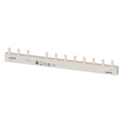Siemens Stiftsammelschiene 10mm2 3-phasig/N+8xPhase 210mm 12TE 5ST3624... SIEMENS-5ST3624 4001869318400 (Abb. 1)