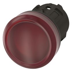 Siemens Leuchtmelder 3SU1001-6AA20-0AA0 rund glatt hoch IP67/IP69K 22,3mm Kun... SIEMENS-3SU10016AA200AA0 4011209946361 (Abb. 1)