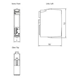 Siemens SIMATIC ET 200SP Digitales Ausgangsmodul DQ 16x 24V DC 0,5A Standard ... SIEMENS-6ES71326BH010BA0 4047623408574 (Abb. 1)