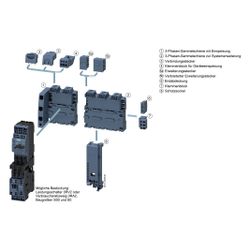 Siemens Verbindungsstecker S00 mit Schraubanschluss für SIRIUS Systembaukasten 3R... SIEMENS-3RV29175CA00 4011209724655 (Abb. 1)