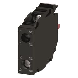 Siemens Kontaktmodul 2 Öffner Frontbefestigung Schraubanschluss 6A 3SU14001AA... SIEMENS-3SU14001AA101EA0 4011209950962 (Abb. 1)