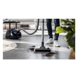 Siemens Bodenstaubsauger VS06A111 600W 4l 9m Blau mit Hygienefilter und Teleskoprohr ... SIEMENS-VS06A111 4242003782002 (Abb. 1)