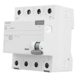 Siemens FI-Schutzschalter 5SV3346-6 Typ A 63A 30mA 4-polig 4TE 400V... SIEMENS-5SV33466 4001869427782 (Abb. 1)