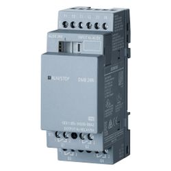 Siemens LOGO!8 DM8 24R Erweiterungsmodul 4DE/4DA Relais 2TE 90x35,5x58mm 6ED1... SIEMENS-6ED10551HB000BA2 4034106029449 (Abb. 1)