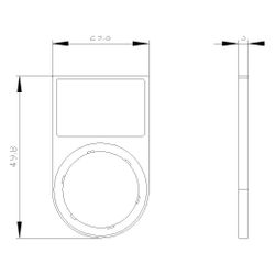 Siemens SIRIUS ACT Schildträger flach abgerundet schwarz für 17,5x27mm Schild... SIEMENS-3SU19000AH100AA0 4011209959941 (Abb. 1)