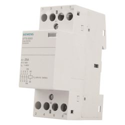 Siemens Insta Schütz 5TT58300 4 Schließer 25A 230V AC 2TE IP20 5TT5830-0... SIEMENS-5TT58300 4001869343969 (Abb. 1)