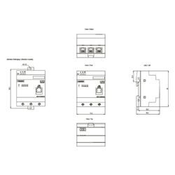 Siemens LOGO! CSM 12/24 Compact Switch Modul 4x RJ45 12/24V IP20 90x71,5x58,2... SIEMENS-6GK71771MA200AA0 4047622174074 (Abb. 1)
