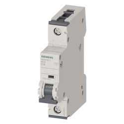 Siemens Sicherungsautomat 5SY6116-7 1-polig C 16A 6kA 230/400V IP20... SIEMENS-5SY61167 4001869246079 (Abb. 1)