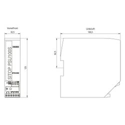 Siemens 6EP13322BA20 SITOP PSU100S 24V 2,5A gerege. Stromvers. Eing. 120/230VAC... SIEMENS-6EP13322BA20 4025515153474 (Abb. 1)