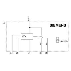 Siemens Thermistor-Motorschutzrelais 3RN20001AA30 mit 1 Wechsler und Schraubansch... SIEMENS-3RN20001AA30 4047621004389 (Abb. 1)