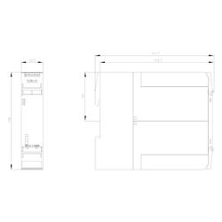 Siemens SIRIUS 3SK1111-2AB30 Sicherheitsschaltgerät Standard 3 Schließer 1 Öffner... SIEMENS-3SK11112AB30 4011209913523 (Abb. 1)