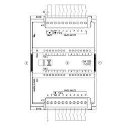 Siemens SIMATIC S7-1200 Digitaleingabemodul SM 1226 16 Eingänge 24V DC 70x100... SIEMENS-6ES72266BA320XB0 4025515082897 (Abb. 1)