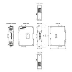 Siemens SIMATIC S7-1200 SM 1222 Digitalausgabemodul 16 Ausgänge 24V DC 0,5A 1... SIEMENS-6ES72225BH500XB0 4047623417309 (Abb. 1)