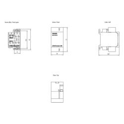 Siemens LOGO! Contact Schaltmodul, 230V, 20A, 4 digitale Ausgänge, IP20, 72x3... SIEMENS-6ED10574EA000AA0 4025515050759 (Abb. 1)