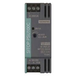 Siemens SITOP PSU100C geregelte Stromversorgung 24V 1,3A 30W 120-230VAC 6EP13315B... SIEMENS-6EP13315BA10 4025515152606 (Abb. 1)