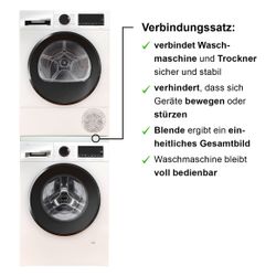 Siemens Verbindungssatz WZ11410 für Trockner Rahmen T24 55x59,5cm... SIEMENS-WZ11410 4242003641866 (Abb. 1)