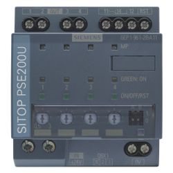 Siemens SITOP PSE200U Selektivitätsmodul 4-kanalig 24VDC 0,5A Schraubanschluss 80... SIEMENS-6EP19612BA11 4025515152651 (Abb. 1)