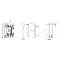 Siemens SIRIUS Leistungsschütz 3RT2526-1AP00 11kW 25A 2S/2Ö 230V AC Schraubanschl... SIEMENS-3RT25261AP00 4011209834842 (Abb. 1)